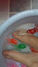 樂(lè )奇高撈魚(yú)玩具寶寶兒童嬉水仿真金魚(yú)網(wǎng)兜硅膠小魚(yú)軟膠動(dòng)物 金魚(yú)8只 曬單實(shí)拍圖