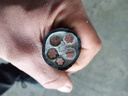 睿翟電纜線(xiàn)五芯國標銅芯電纜YJV4+1芯16/25/35/50/70/95平方電力電纜 YJV4*16+1*10平方 曬單實(shí)拍圖