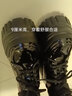 萊然休閑內(nèi)增高女鞋子黑色老爹鞋9cm高跟單鞋運(yùn)動(dòng)漆皮鞋2025春夏新款 黑色單鞋1988-3 36 曬單實(shí)拍圖