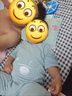 史努比寶寶連體睡衣夏季薄款莫代爾兒童連身防踢空調服男女童嬰幼兒睡袋 淺藍色[長(cháng)袖] 100 曬單實(shí)拍圖