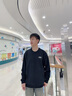 安踏王一博同款衛(wèi)衣丨純棉易打理運(yùn)動(dòng)上衣男冬季圓領(lǐng)休閑套頭衫 曬單實(shí)拍圖