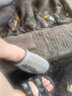 卡帝樂鱷魚（CARTELO）洞洞鞋男士春季韓版潮男拖鞋潮流室外沙灘鞋涼拖個性半拖兩用涼鞋 3381灰色 40 曬單實拍圖