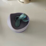 COOKSS 婴儿碗套装宝宝吃饭多功能辅食碗儿童餐具防摔烫便携吸盘碗-紫色 实拍图
