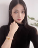 迪后（Dirholl）品牌手鏈女瑪瑙手串實(shí)用走心高級珠寶手飾品情人節生日禮物送女友 招財貓爪瑪瑙手串 曬單實(shí)拍圖