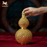 銅師傅 《花絲吉祥葫蘆》客廳 桌面 銅葫蘆擺件 家居裝飾工藝品 曬單實(shí)拍圖