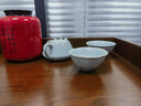 東道 汝窯 石瓢壺套組 茶具茶杯 陶瓷功夫茶杯品茗杯 開片可養(yǎng)主人杯 天青色 曬單實(shí)拍圖