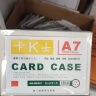 欧唛oumai磁性硬胶套磁吸卡K士a4,a5,文件保护卡套磁力贴磁性展示贴牌仓库标识牌磁性指示牌 A4白色（10个装） 实拍图