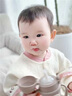 UBMOM吸管杯嬰兒寶寶學(xué)飲杯兒童喝水杯直飲杯牛奶杯吸管奶瓶1-3歲 全新款彈蓋吸管杯-栗子栗子 280ml 曬單實(shí)拍圖