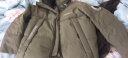 鸭鸭（YAYA）羽绒服男短款2021冬季新款鸭绒连帽冬季韩加厚商务休闲保暖外套Y 白迷彩色-YE2B010612D 170/88A 实拍图