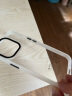 ZMOVERT 适用于苹果13promax手机壳iphone13透明超薄全包防摔硅胶创意女男款 13Pro【果冻白】双膜双镀镜圈丨10米防摔 实拍图