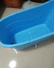 捷貝大人泡澡桶家用大號塑料小戶(hù)型浴缸成人全身游泳沐浴盆加厚洗澡桶 布魯藍【特惠】1.2米-無(wú)蓋 曬單實(shí)拍圖