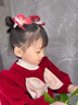 oein新年頭飾兒童會(huì )動(dòng)的蝴蝶發(fā)夾小女孩發(fā)卡女童古風(fēng)漢服喜慶過(guò)年發(fā)飾 【金邊蝶發(fā)夾2件套】無(wú)流蘇款 曬單實(shí)拍圖