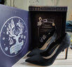 CHARLES&KEITH簡(jiǎn)約通勤尖頭高跟鞋單鞋女鞋子女士CK1-60361344 Black黑色 39 曬單實(shí)拍圖