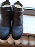 旺奈（WANGNAI）女靴媽媽靴子女冬季羊毛短靴女老人棉鞋保暖中老年棉皮鞋真皮防滑 黑色 37 (235mm) 正常尺碼 曬單實(shí)拍圖