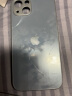 酷瑟 苹果13手机壳高端磨砂玻璃iphone镜头全包保护套防摔耐脏网红时尚男女新潮款 远峰蓝 13（6.1寸双摄像头） 实拍图