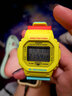 卡西歐Casio G-SHOCK冰川冰韌系列 35周年限定新款半透明 運(yùn)動防水男士手表禮物送男友 GA700CA-5A 曬單實(shí)拍圖
