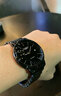 新款原裝瑞士認證手表男士機械表超薄防水霸氣新款十大品牌男表 7760全黑黑面 曬單實(shí)拍圖