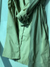 江南布衣（JNBY）春季风衣女长款纯棉宽松连帽抽绳口袋简约风OL风格5MB923000 269/绿卡其 S 晒单实拍图
