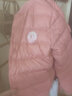 多妙屋女童羽絨服兒童羽絨內膽秋冬中大童輕薄外套內穿學(xué)生校服神器童裝 西瓜紅 81610 160 cm 參考身高155-165 曬單實(shí)拍圖