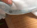 戴維貝拉（DAVE＆BELLA）初生嬰兒搖粒絨連體衣0-3個月寶寶爬服秋季新款小童包屁衣新生兒 恐龍印花【DB3243402】 90cm （建議身高80-90cm） 曬單實拍圖