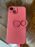 匠心臣 適用蘋(píng)果17/16/15/14promax手機殼全包防摔iPhone16/15/14Plus/Air液態(tài)硅膠支架純色簡(jiǎn)約男女款 蘋(píng)果14【山茶紅】自帶指環(huán)+掛繩 曬單實(shí)拍圖