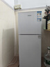 志高（CHIGO）志高家用節(jié)能冰箱中型雙門冰箱出租屋冷藏冷凍環(huán)保迷你冰箱辦公室公寓租房宿舍低噪電冰箱 S198 奶白鏡面特賣款【一級(jí)能效】 曬單實(shí)拍圖