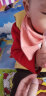有彩宝宝口水巾纯棉婴儿三角巾新生儿防水围巾儿童男童女孩秋冬围嘴兜 月亮组（4条） 实拍图