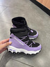 Skechers斯凱奇兒童絨絨靴保暖棉鞋男童女童高筒短靴加絨雪地靴660092L 曬單實(shí)拍圖
