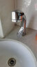 DETBOm德国全铜主体面盆水龙头冷热浴室洗手洗脸盆水龙头卫生间抽拉式 铬色单孔升降 实拍图