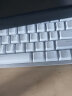 惠普（HP）GK200机械键盘有线办公游戏键盘 20种背光灯效 87键电竞键盘鼠标套装电脑外设键鼠 红白【茶轴】冰蓝光 实拍图