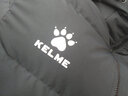 KELME /卡爾美 運(yùn)動(dòng)棉服男女長(zhǎng)款冬訓(xùn)大衣足球棉襖棉衣外套3991553 黑色 M 曬單實(shí)拍圖