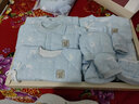 啟芽嬰兒禮盒衣服男女寶寶套裝滿(mǎn)月禮物新生兒用品初生剛出生送禮秋冬 北極熊棉服綠色9件套 59cm （0-3個(gè)月）禮盒裝 曬單實(shí)拍圖