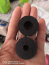 天鳴橡膠墊減震墊防震墊橡膠塊工業(yè)機械橡膠緩沖墊防震墊水泵減震墊塊 直徑35厚15大孔16小孔10毫米(10個(gè)) 曬單實(shí)拍圖