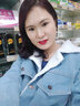 艾珠兒棉服女秋冬季女裝韓版寬松羊羔毛牛仔外套中長(zhǎng)款加絨加厚棉襖棉衣 淺藍(lán)色 M 曬單實(shí)拍圖