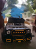 萌嘟嘟兒童電動(dòng)車(chē)四輪帶遙控玩具車(chē)可坐大人男女寶大g越野汽車(chē)小孩童車(chē) 紅色全功能+發(fā)光輪（送禮有面） 曬單實(shí)拍圖