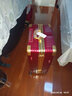 PLOVER結婚行李箱陪嫁箱紅色箱子拉桿箱女皮箱婚禮用密碼新娘嫁妝箱24英 金邊紅 24寸適中百搭40%選擇+ 曬單實拍圖