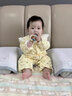 迪迪熊日記（DIDIXIONGRIJI）2件裝嬰兒衣服秋冬季加絨保暖連體衣洋氣公主風(fēng)女寶寶厚款春秋裝9 加絨(背帶花朵+花朵日記) 73CM適合體重15-18斤內 曬單實(shí)拍圖