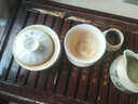 豹霖 陶瓷茶具公道杯帶過(guò)濾網(wǎng)茶漏功夫茶具套裝不銹鋼茶漏分茶器紫砂裝茶器公平杯 茶具配件 公道杯+茶漏-雪花龍頭節節高升 曬單實(shí)拍圖