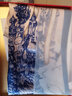 吳蠶里 真絲絲巾長款女士桑蠶絲四季通用款蘇州絲綢禮盒裝印花圍巾 挽歌-藍(lán)粉色 曬單實(shí)拍圖