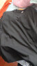 雾卡 【三件装】短袖t恤男纯色棉宽松夏季士半袖潮流衣服情侣装 白色+雾蓝+黑色 XXL 建议150-165斤 实拍图