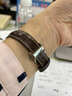 浪琴（LONGINES）典藏系列 女士鱷魚(yú)皮表帶+精鋼鍍銠折疊扣L682101351 曬單實(shí)拍圖