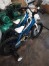 优贝（RoyalBaby）儿童自行车男女童车脚踏车学生山地车 5岁-8岁 表演车16寸 蓝色 实拍图