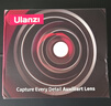 優(yōu)籃子【Ulanzi】75MM手機(jī)鏡頭微距外接拍睫毛高清無畸變珠寶攝影特寫大光圈拍照背景虛化適用于蘋果 75MM·手機(jī)微距鏡頭 曬單實(shí)拍圖