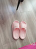 大嘴猴大嘴猴女士涼拖鞋外穿居家浴室洗澡防滑軟底家用厚底夏季涼拖男士 粉色08 38-39 (建議37-38碼穿) 曬單實(shí)拍圖