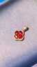 ?？ㄒ?8金k項(xiàng)鏈女四葉草吊墜高檔奢華紀(jì)念日七夕情人節(jié)生日禮物 曬單實(shí)拍圖
