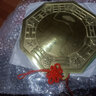 易水閣 八卦鏡凸鏡門口全銅鏡八卦鏡凸鏡九宮鏡凹鏡小號家居門口客廳擺 凸面八卦21.5cm 曬單實拍圖