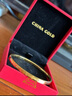 中國黃金（CHINA GOLD）足金鐲子星點手鐲女士黃金手鐲手環(huán)車七夕情人節(jié)禮物送女朋友老婆 【空心加厚】58圈號 約5.5g 曬單實拍圖