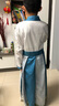 奧蒙威新款古裝兒童漢服國(guó)學(xué)服男女童詩朗誦幼兒國(guó)書童舞臺(tái)演出服KJ-9 KJ-9湖藍(lán)拼接直袖 150 曬單實(shí)拍圖
