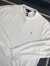 Tommy Hilfiger【絲羊絨混紡】秋冬男裝純色休閑圓領(lǐng)內搭打底針織衫毛衣 米白色YBI M （推薦：135-150斤） 曬單實(shí)拍圖