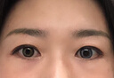 愛(ài)爾康視康睛彩CC彩片日拋美瞳水凝膠三明治工藝近視彩色隱形眼鏡 多瑙藍14.2mm10片裝 500度 曬單實(shí)拍圖